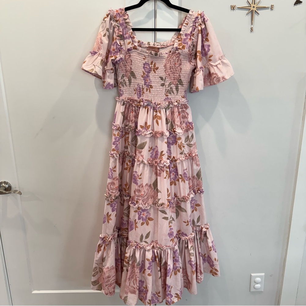 JessaKae Senna Dress Mauve Floral